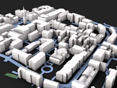 City 2 3D model purchase