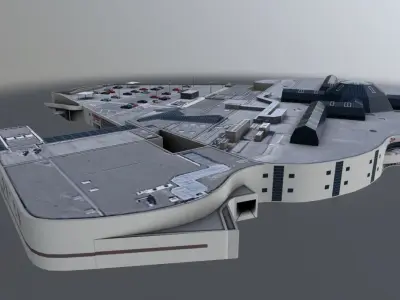 Innsbruck Shop Low-poly 3D model