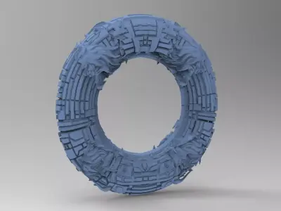 Ascension ring 4 3D model