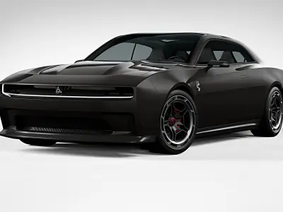  2024 Dodge Charger Daytona SRT Concept Grey 