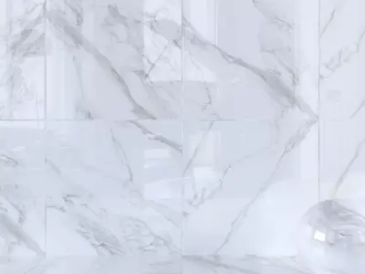 Wall Tiles Museums Torano Bianco 120x120 Set 1 Texture