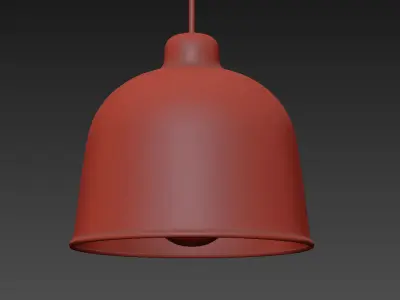GRAIN PENDANT By Muuto 3D model