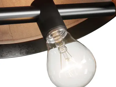 OSCAR 2 LIGHT  pendant light Low-poly 3D model