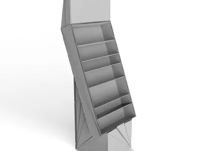 Point of Sale Cardboard Display Stand Texture