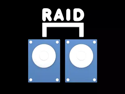 RAID Icon v1 002 Low-poly 3D model