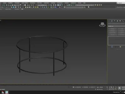 Doynton 4 Legs Coffee Table 3D model