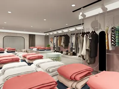 Fashion Store  3D model