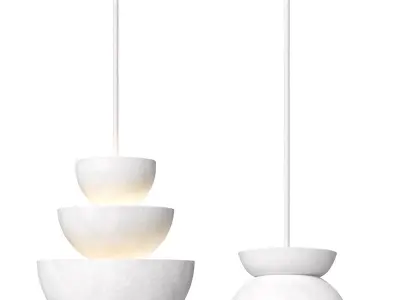 Naarkaali pendant lights Beaunay 3D model