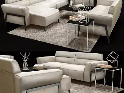 Natuzzi Gaspare C021 3D model