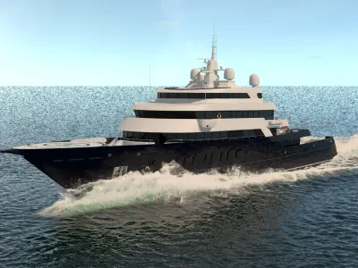  GenericMilitary Yacht Dynamic Simulation 