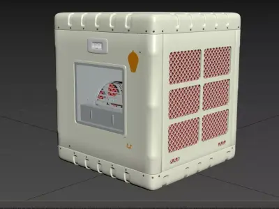Iron Air Cooler  3D model