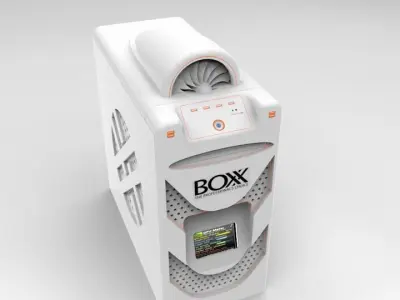 BOXX workstation model 1 Free 3D model