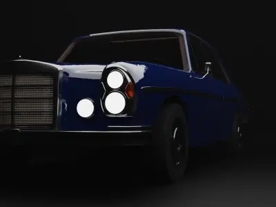 Tekstur 3D Model Lanskap Low-poly 3D model