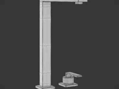 Dornbracht Lot Kitchen Faucet 3D model