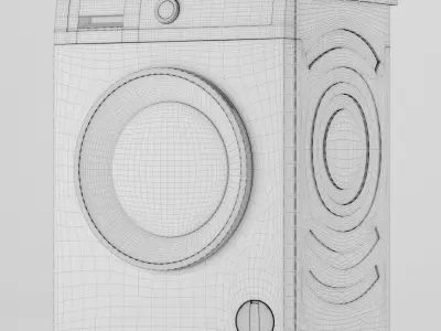 Washing machine Bosch Serie 4 3D model