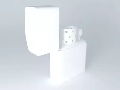 Zippo lighter 3D model