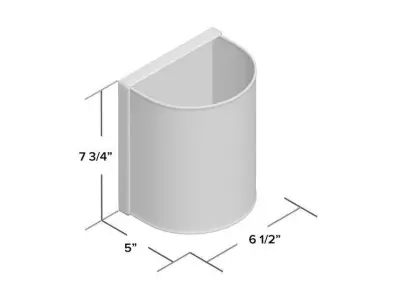 Wadsworth Flush Mounted Sconce 3D model