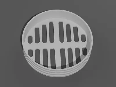 Shower Drain Covers - Bathroom Floor Drain Filter 3D print model