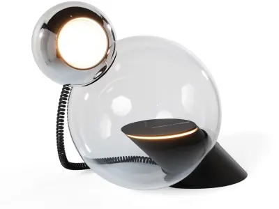 Table lamp Stilnovo Gravita - 1969 3D model
