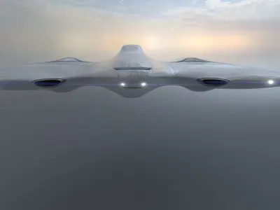 Explorer Spaceship 3D model