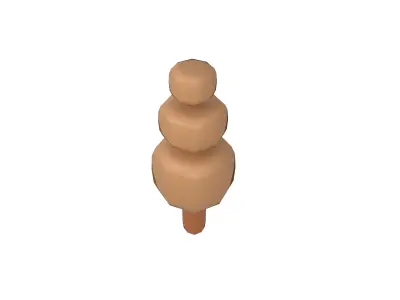 Cartoon Tree v13 004 Low-poly 3D model