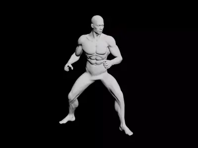 Man Death 3D model