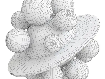 IONA UFO Low-poly 3D model