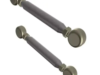 Drag 4 Link rear suspension bars BUNDLE SET Free 3D print model