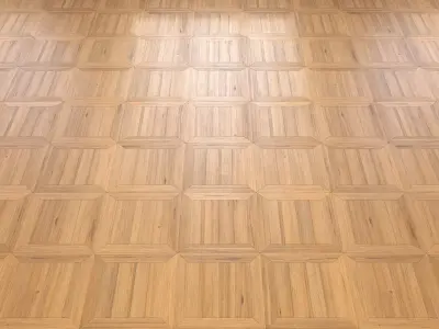 Parquet - Laminate - Wooden floor 2 in 1 Low-poly 3D model 206