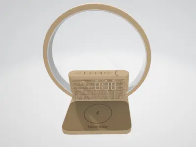 Vivilumens Sunrise Alarm Clocks Wireless Charger Low-poly 3D model