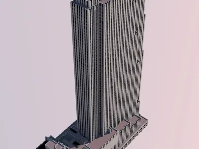 30 Rockefeller Plaza 3D print model