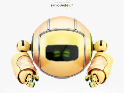 Dog walker XIII bot 3D model