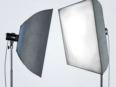 Softbox SP160 3D model