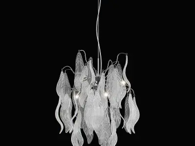 79319x Vetro Lightstar Chandelier 3D model