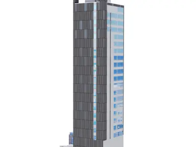 Chelsea Arts Tower Condo New York 3D model