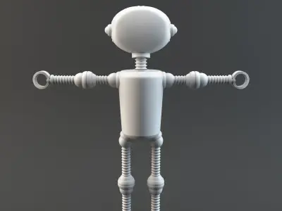 GraphBot robot 3D model