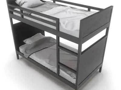 IKEA Norddal Bunk Bed 3D model