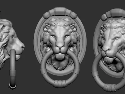 door hammer Free 3D print model