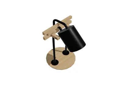 Modern  Lamp LOFT STYLE 3D model