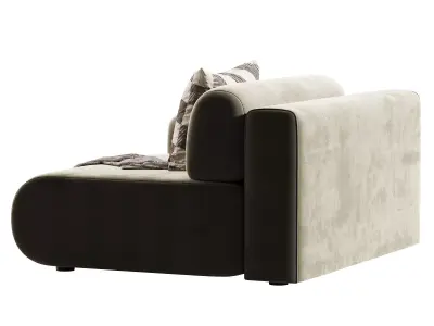 Mail-2NRL Textile Light Chair Low-poly 3D model