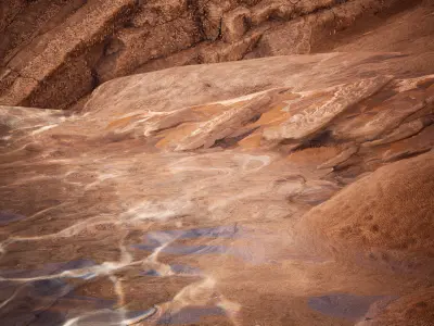 Water and Sand  55 Assets Low-poly 3D model