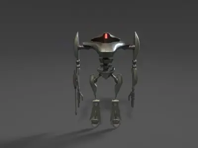 Aqua Droid 3D model purchase