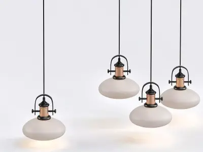Country Lamp Sphere 3D model