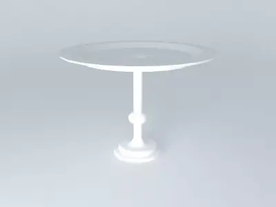 garnish cake dish cake door Free 3D model