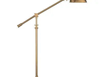 ROWAN PHARMACY TASK FLOOR LAMP 3D model