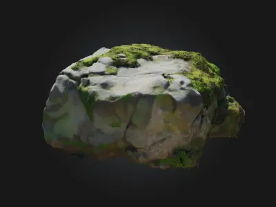 Stone Sentinel  Ancient Guardian of Forgotten Lands 3D model