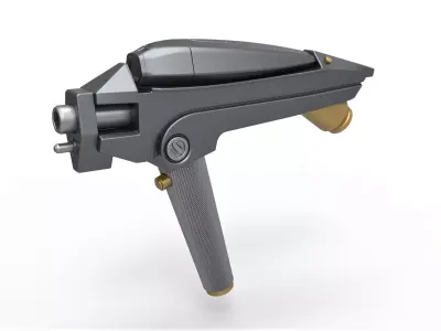 USS Kelvin Phaser from the movie Star Trek 2009 3D print model