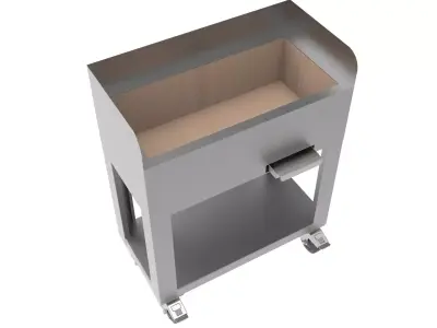 STAINLESS STEEL BBQ  3D model