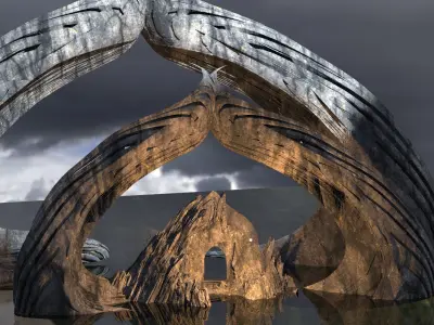 Dantes Redemption Archway 1 3D model