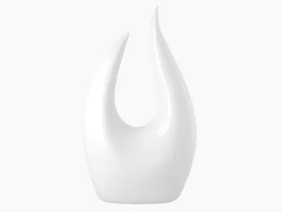 Fire Statue 3D model